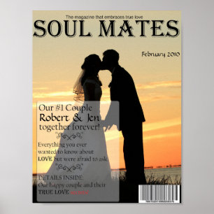 Poster Cobrir da Revista Soul Mates