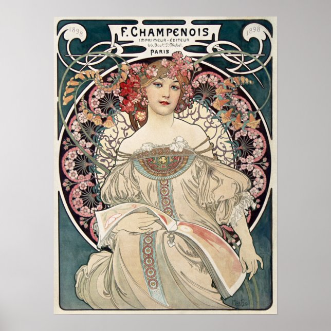 Poster Cobrir da Revista Vintage (Frente)