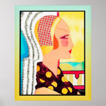 Cobrir da revista Vintage (Art Deco)