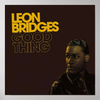 Poster Cobrir de Álbum Leon Bridges Good Thing