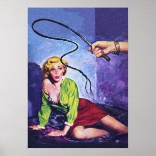 Poster Cobrir de Arte da Revista de Pulp de Lover Homosse