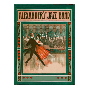 Póster Cobrir de arte deco