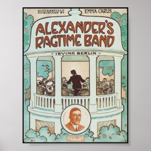 Poster Cobrir de Canais de Banda de Alexander Ragtime