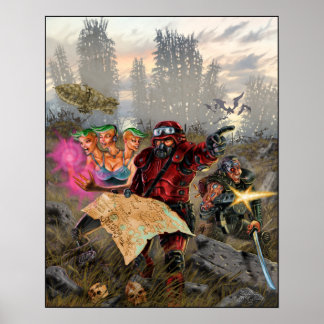 Poster Cobrir de Gazetteer da Região de Cruzamentos