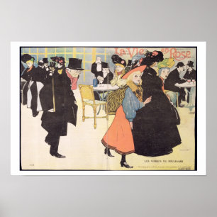 Póster Cobrir de "La Vie en Rosa", 1903 (col