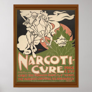 Poster Cobrir de Revista do Cigarro Knight White Knight