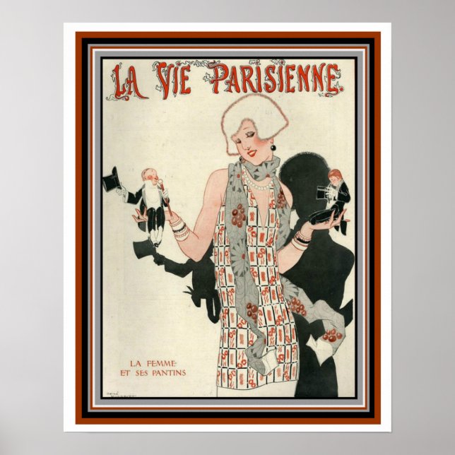 Póster Cobrir Deco para La Vie Parisienne 16 x20 (Frente)
