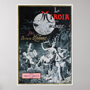 Poster cobrir do livro "Le Miroir du Monde"