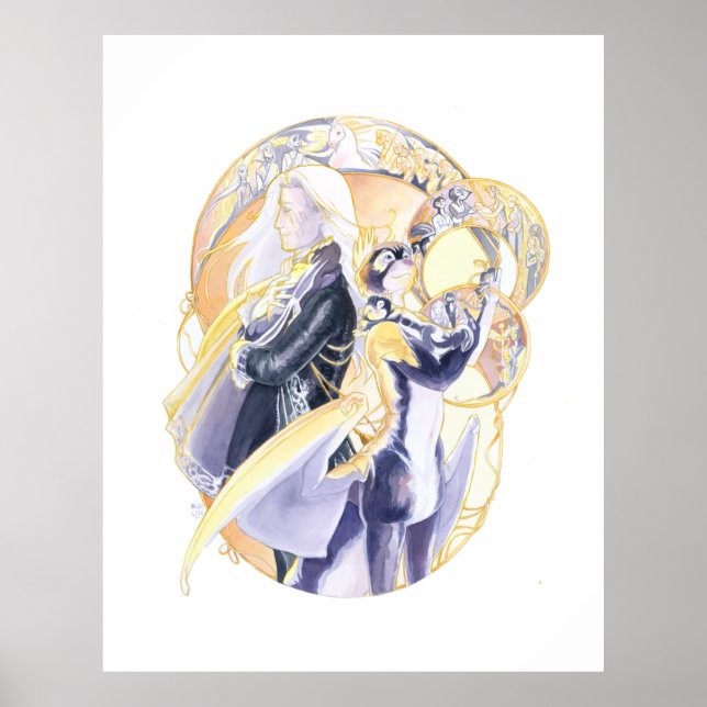 Poster Cobrir Heartskein (Frente)