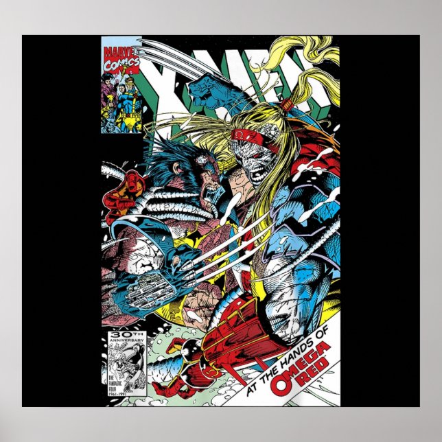 Poster Cobrir Omega Red Comic Book (Frente)