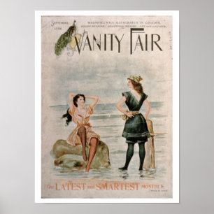 Póster Cobrir para "Vanity Fair", em setembro de 1896 (li