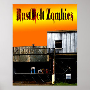 Póster Cobrir RustBelt Zombies