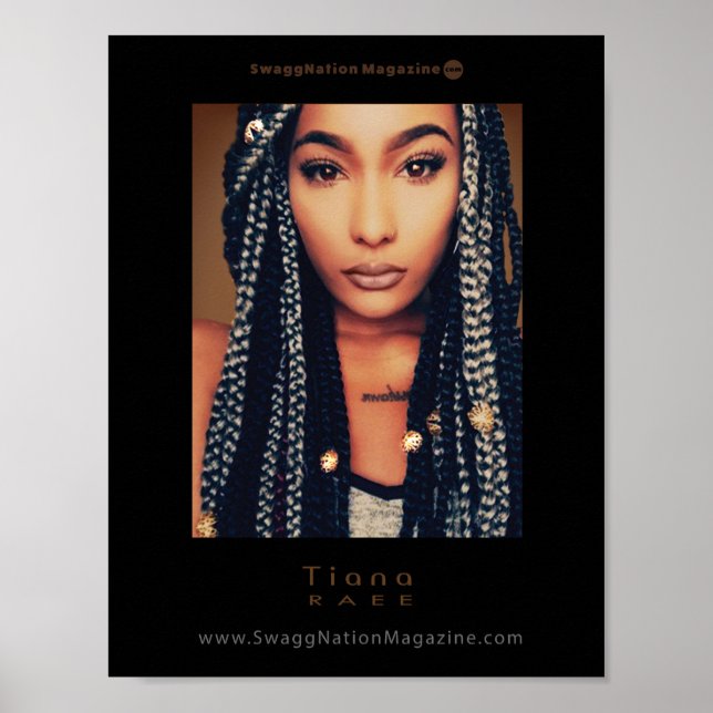 Poster Cobrir Tiana Raee (Frente)