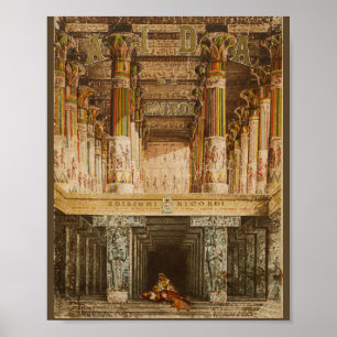 Poster Cobrir Vocal Aïda (1872)