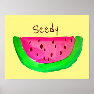 Poster coçado da pintura do pop art da chalaça d