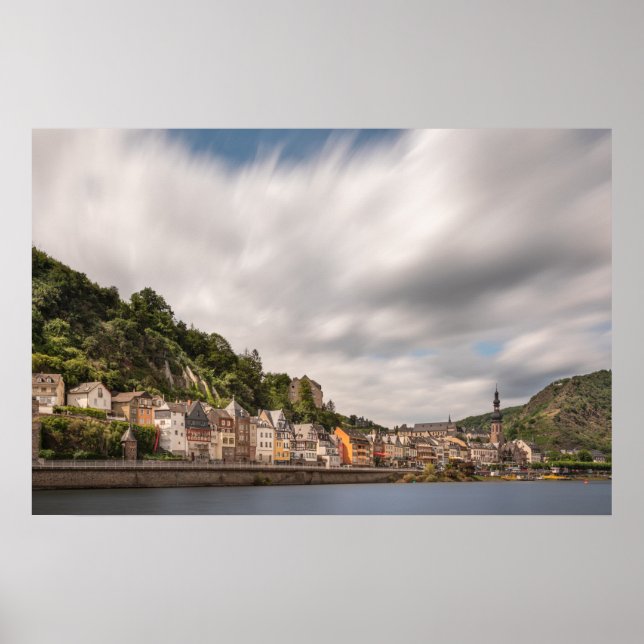 Poster Cochem an der Mosel - Alemanha (Frente)