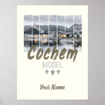 Cochem no Moselle Germany Vintage Souvenir