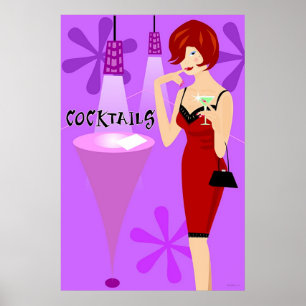 Póster Cocktail