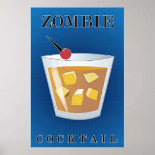 Poster Cocktail do zombi