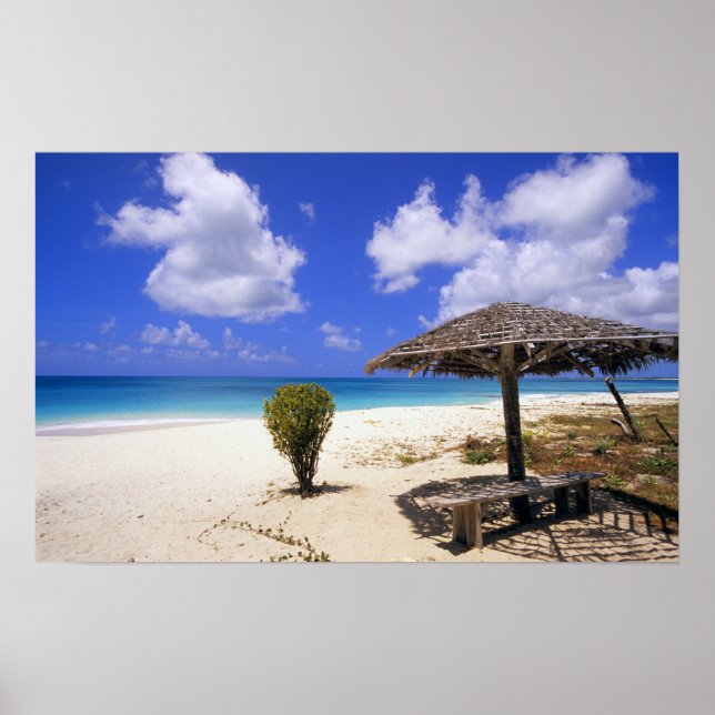 Póster Coco Point Beach, Barbuda, Antígua (Frente)