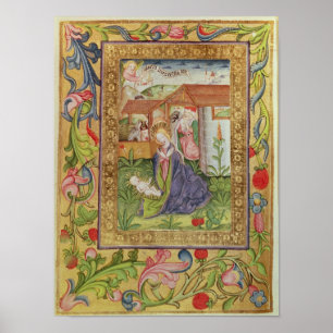 Póster Códice Ser novembro 2599 F. 39v o nascimento do