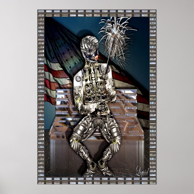 Póster Código 4 Liberdade (Poster) (Frente)