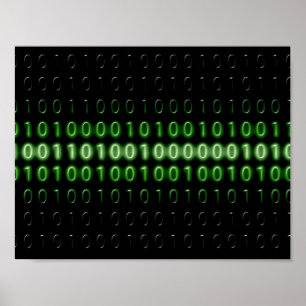 Póster código binário-475664 BINARY CODE COMPUTERWORLD 