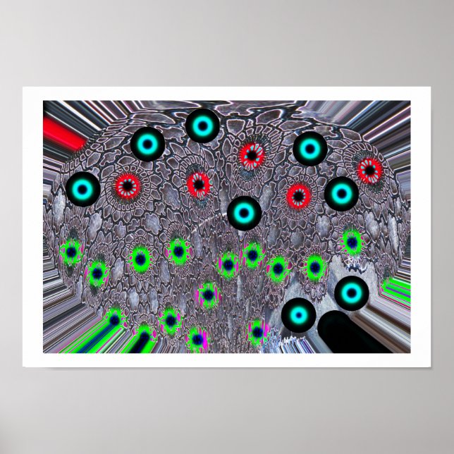 Poster código de alienígena (Frente)