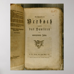 Póster Código do procedimento desde 1776