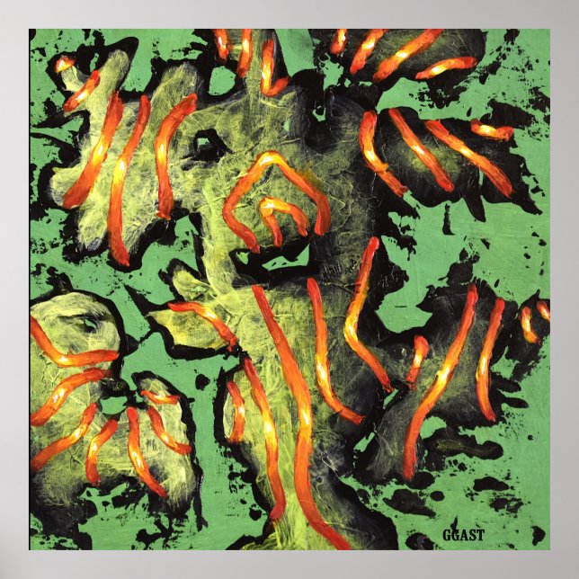 Poster Código energético 100 - Monstro (Frente)