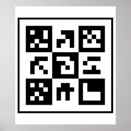 Poster código qr