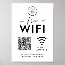 Código QR da Senha da Rede WIFI