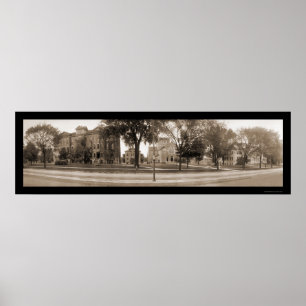 Póster Coe College IA Foto 1914