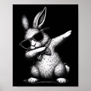 Poster Coelhinho Dançante - Soprador de Páscoa Legal Coel