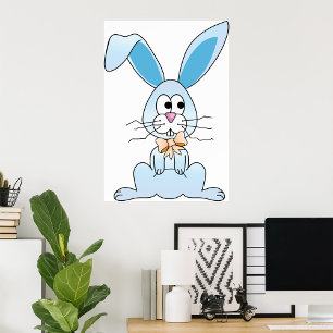 Poster Coelhinho De Páscoa Com Arco