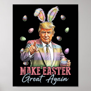 Poster Coelhinho Engraçado Faz Excelente De Páscoa Novame