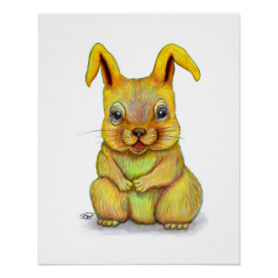 Póster Coelho da Água