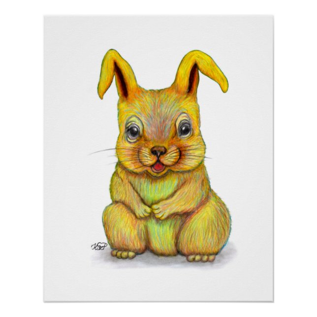 Póster Coelho da Água (Frente)