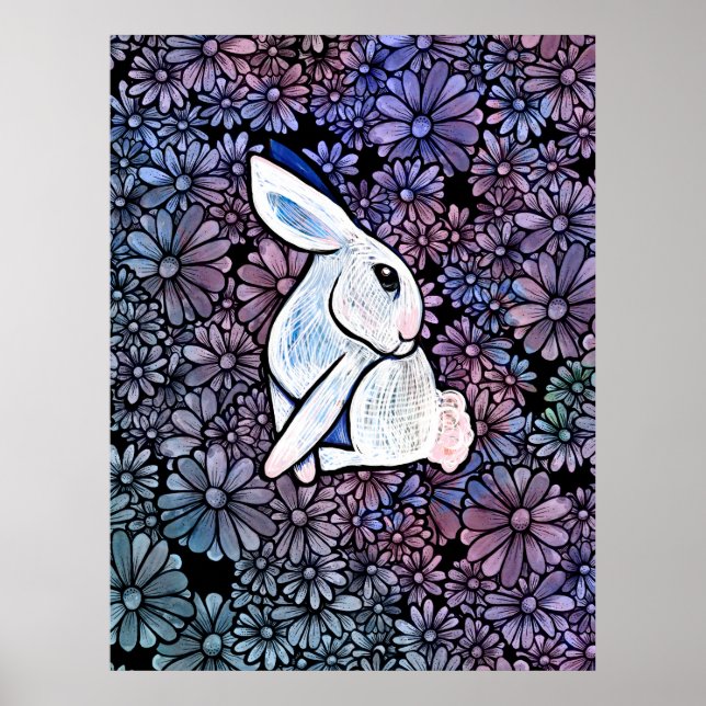 Poster Coelho da Páscoa Bunny Ostara                  (Frente)