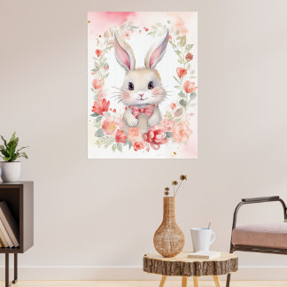 Poster Coelho e Flores