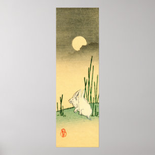 Póster Coelho japonês n.o 2