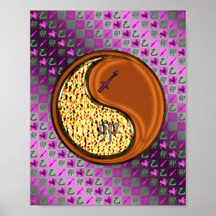 Poster Coelho Sagitário e Madeira