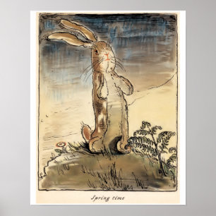 Poster Coelho Velveteen, Primavera