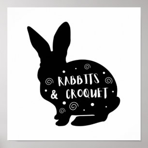 Poster Coelhos e Croquetes