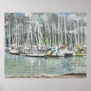 Póster Coff Harbor Austrália. 1998