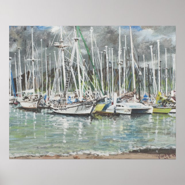 Póster Coff Harbor Austrália. 1998 (Frente)