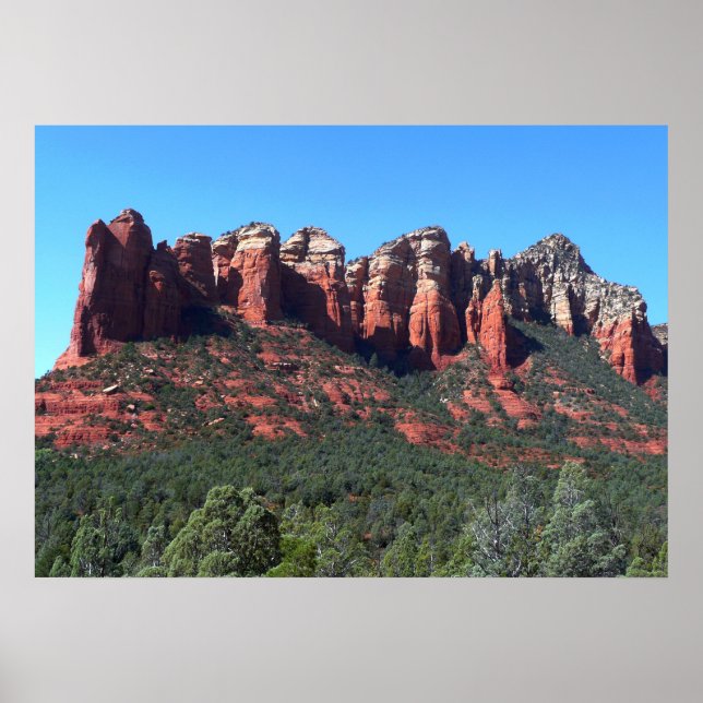 Póster Coffee Pot Rock II em Sedona Arizona (Frente)
