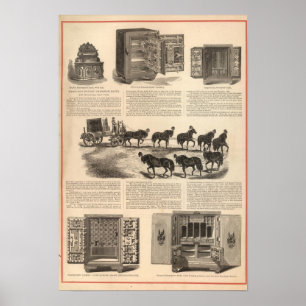 Póster Cofres fortes do campeão da patente do arenque