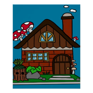 Póster cogumelo