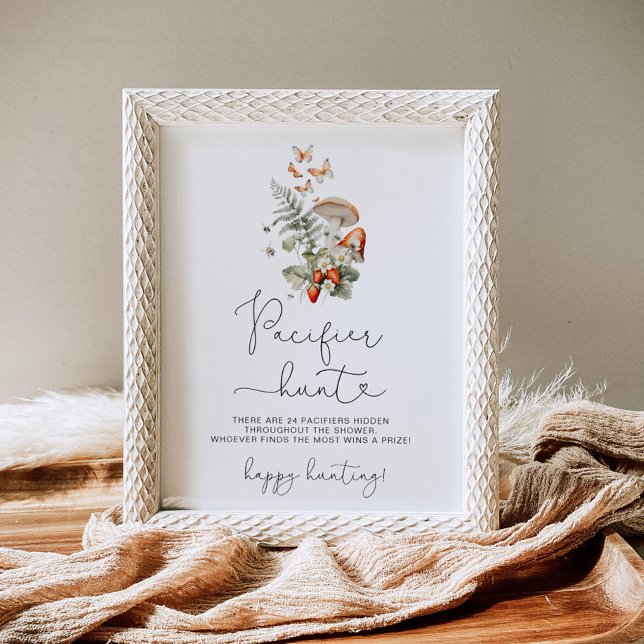 Poster Cogumelo de queda Jogo de caça com Pacificador (Criador carregado)